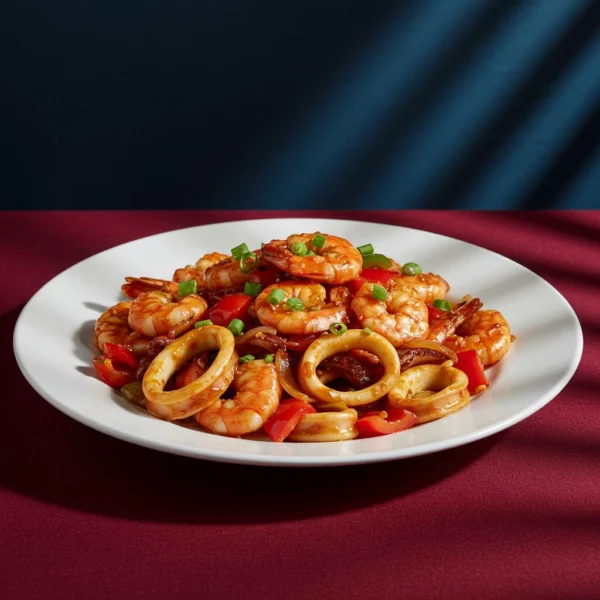 Grilled Shrimp & Calamari BBQ