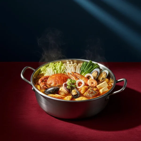 Heamul jongol (seafood hot bot)