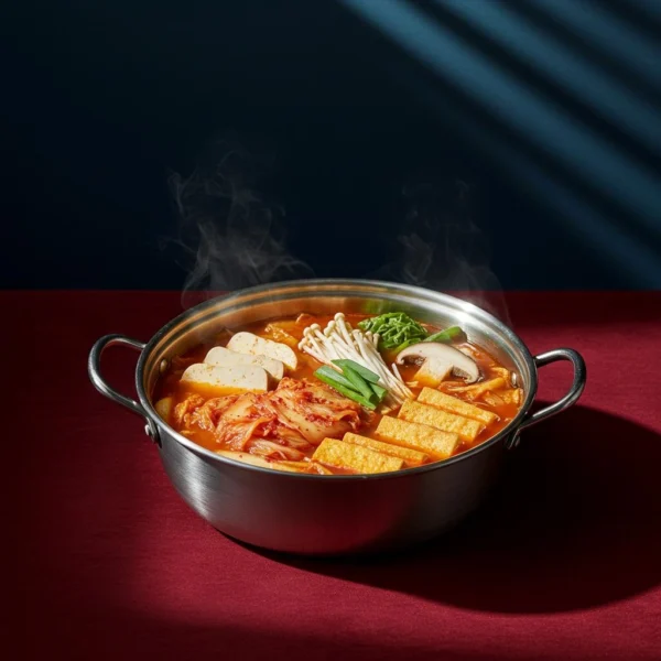 Kimchi jongol (kimchi hot bot)