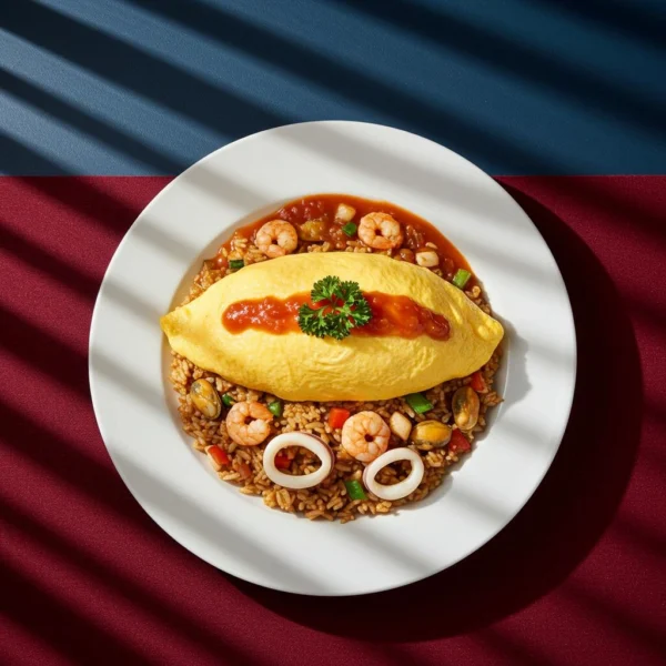 Omurice Seafood
