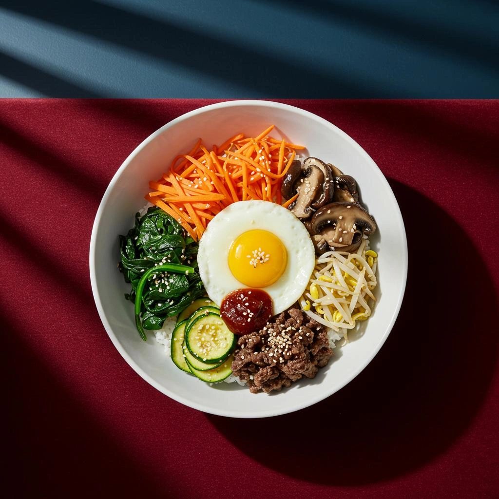 Bibimbap (Korean Mixed Rice Bowl)